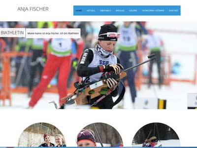 Anja Fischer - Biathletin